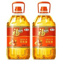 福临门 浓香压榨一级 花生油5L*2桶