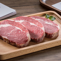 农夫好牛 原切眼肉600g+西冷600g(共8片)