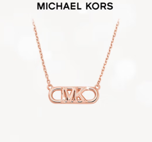 20点！MICHAEL KORS 迈克·科尔斯 轻奢夏季字母logo项链锁骨链 MKC164200791