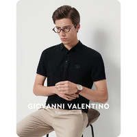 VALENTINO 华伦天奴 卓凡尼·华伦天奴  男士商务翻领短袖  M07420150