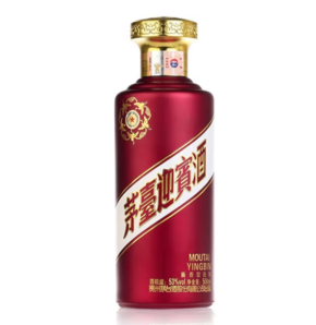 MOUTAI 茅台 迎宾酒 紫 53%vol 酱香型白酒 500ml 单瓶装