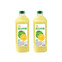 88VIP！汇源 果汁100%阳光柠檬混合果汁2L*1瓶 