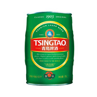 TSINGTAO 青岛啤酒 买一送一青岛啤酒 1903 10度 5L 1桶 6月或7月