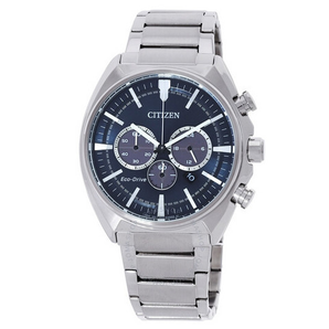 CITIZEN 西铁城 Chronograph Eco-Drive光动能蓝色表盘男表 CA4288-86L