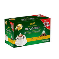 UCC 悠诗诗 职人 滴滤式挂耳咖啡 深厚浓郁 210g