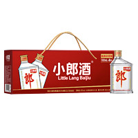 LANGJIU 郎酒 经典小郎酒歪嘴郎 45度 兼香型白酒 100ml*6瓶