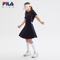 FILA 斐乐 女童休闲运动针织连衣裙