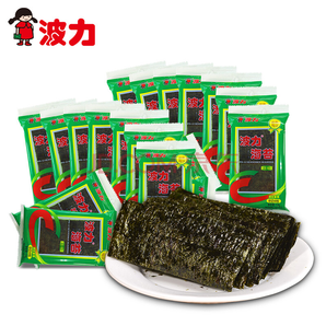 波力海苔原味1.5g*40包(约160枚)