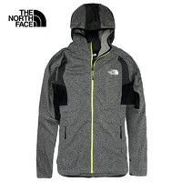 THE NORTH FACE 北面 T恤男户外跑步上衣立领卫衣823Q 灰色/IJY M