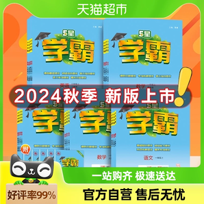 2024秋版 经纶小学学霸一二三四五六年级上下册暑假作业 同步练习