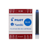 PILOT 百乐 IC-50 钢笔墨囊 蓝色 6支装