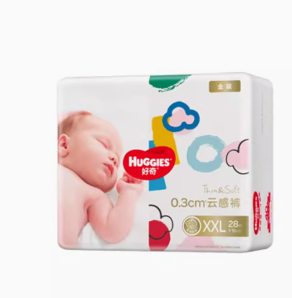 88VIP！HUGGIES 好奇 宝宝纸尿裤 XXL28