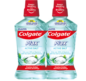 Colgate 高露洁 清新盐爽漱口水500mlx2