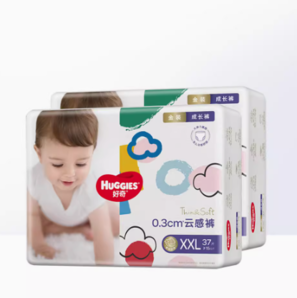 88VIP！HUGGIES 好奇 金装 成长裤 L124/XL96/XXL74