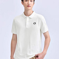 GIORDANO 佐丹奴 Polo男装立体刺绣针织弹力莱卡珠地短袖POLO 13014554