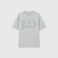 Gap 盖璞 男士撞色logo圆领短袖T恤