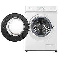 Midea 美的 滚筒洗衣机10KG公斤 洗脱一体:MG100V11F