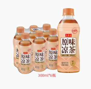 王老吉 原味凉茶植物饮料 300ml*6瓶