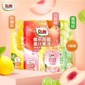 Dole 都乐 果汁蒟蒻果冻 100g*3袋*7件