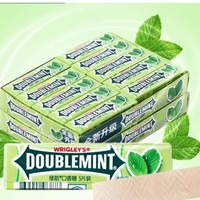 DOUBLEMINT 绿箭 薄荷口香糖 5片装*20条