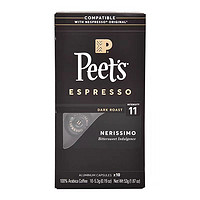 Peet's COFFEE 皮爷咖啡 Nespresso Original 适配咖啡胶囊 11号