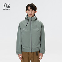 KOLON SPORT OBLI-K3L 中性防水露营冲锋衣 LUJK4AT534