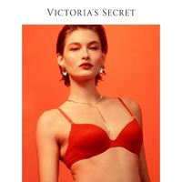 VICTORIA'S SECRET 维密 ICON系列 Logo蕾丝上托聚拢文胸