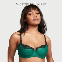 VICTORIA'S SECRET 维密 花漾蕾丝无衬垫超薄文胸女