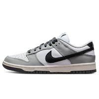 NIKE 耐克 DUNK LOW 女子白灰色透气低帮跑步运动休闲板鞋DD1503-117