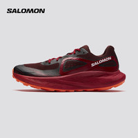 salomon 萨洛蒙 男款 户外运动柔软舒适全地形抓地缓震越野跑鞋 GLIDE MAX TR 丽花红 473173 8 (42)