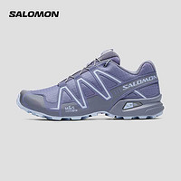 salomon 萨洛蒙 SPEEDCROSS 3 中性户外运动跑步轻量透气稳定缓震越野跑鞋 475876 花岗岩蓝 36