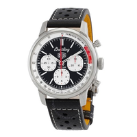 BREITLING 百年灵 TOP TIME 系列 B01 DEUS 计时码表黑色表盘机械男表 AB01765A1B1X1