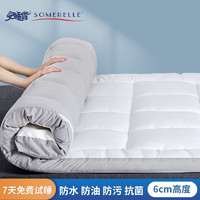 SOMERELLE 安睡宝 床褥 特氟龙三防软床垫120*200cm灰边