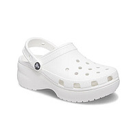 crocs 卡骆驰 女子夏季云朵洞洞鞋206750-100 白