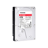 TOSHIBA 东芝 4t机械硬盘 P300 3.5英寸SATA3