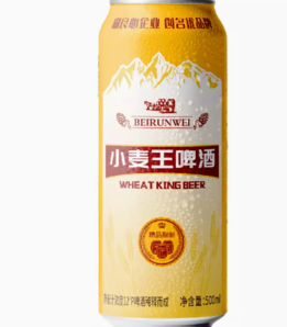 北润威 小麦王啤酒 500ml*9罐