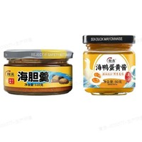 陇黄 海鸭蛋黄酱 80g*1瓶+海胆羹 110g*1瓶