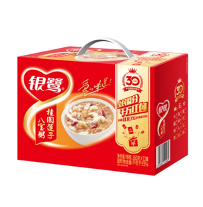 银鹭 速食粥汤 桂圆莲子360g*6罐