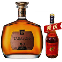 TARASOFF 塔拉索夫 10年 XO 白兰地 700ml 礼盒装 （赠法国VSOP一支）