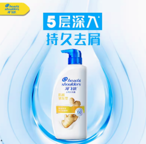 88VIP！Head & Shoulders 海飞丝 去屑洗发露 防断韧发型1L