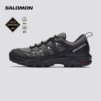 salomon 萨洛蒙 女款 户外运动舒适透气防水减震防护徒步鞋 X BRAZE GTX 磁铁灰