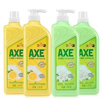 AXE 斧头 牌洗洁精柠檬1.18kg*2+花茶1.18kg*2