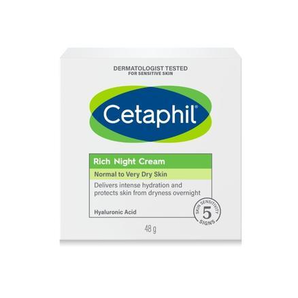 Cetaphil 丝塔芙 熬夜霜 玻尿酸保湿晚霜 48g