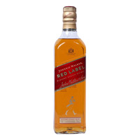 JOHNNIE WALKER 尊尼获加 红方 红牌 苏格兰威士忌 1L*2瓶 无盒