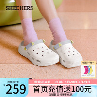 PLUS会员！SKECHERS 斯凯奇 女夏季透气增高小怪兽包头凉鞋