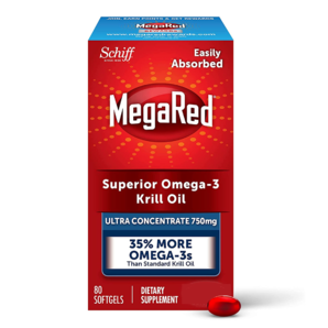 MegaRed 磷虾油营养补充剂 80粒软胶囊装