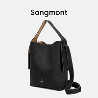 Songmont 崧 大号挂耳托特包系列 头层牛皮通勤包