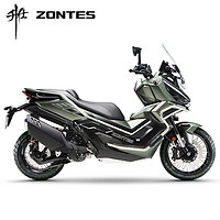 ZONTES 升仕 2024新款368G 高脚踏ADV踏板车（付款后45天内发货） 金石绿（矮版）