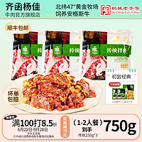 齐函杨佳 齐齐哈尔初尝经典套餐 传统拌肉 250g*3袋