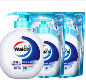 Walch 威露士 抑菌洗手液套装  525ml+袋装x2